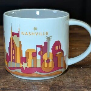 Starbucks You Are Here Nashville 2015 Collectors Edition Coffee Mug